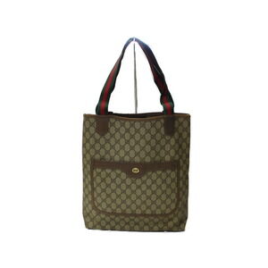 GUCCI tote bag Sherry Line Beige Tan Brown